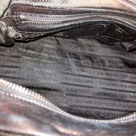 Authentic PRADA BAULETTO Purse Colour CACAO Mordore BL0542 Rare w/ Certificate - Picture 14 of 16